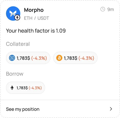 Health Factor - Morpho
